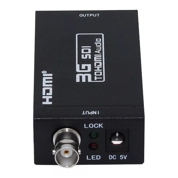Conversor Adaptador Sd-SDI, Hd-SDI E 3g-SDI Para HDMI 1.4