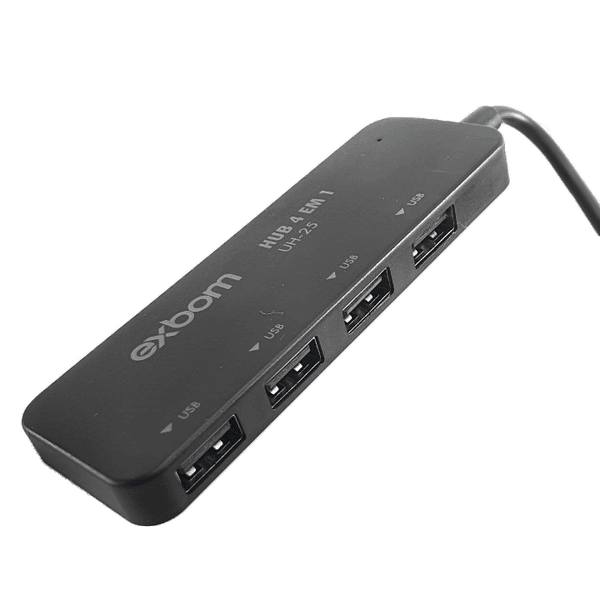 HUB USB 4 Portas 2.0 - UH25 Exbom