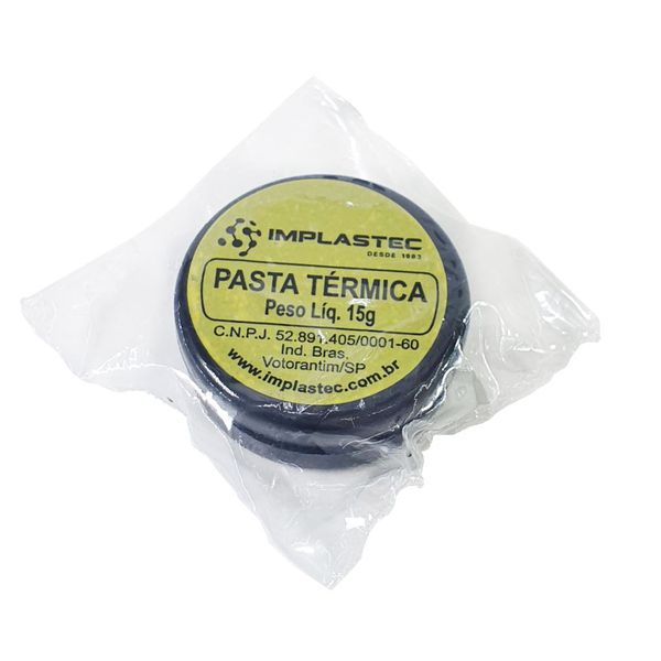 Pasta Térmica - Pote com 15g - Implastec