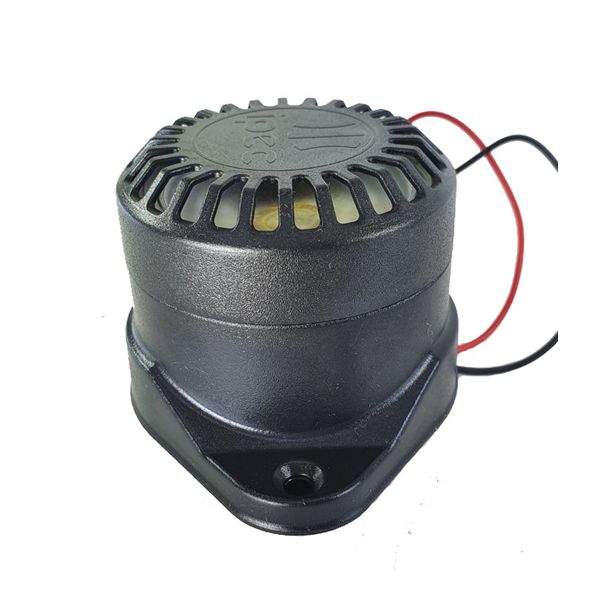 Sirene Piezoelétrica 12volts - 106db Preto/Branco - Elite Ipec