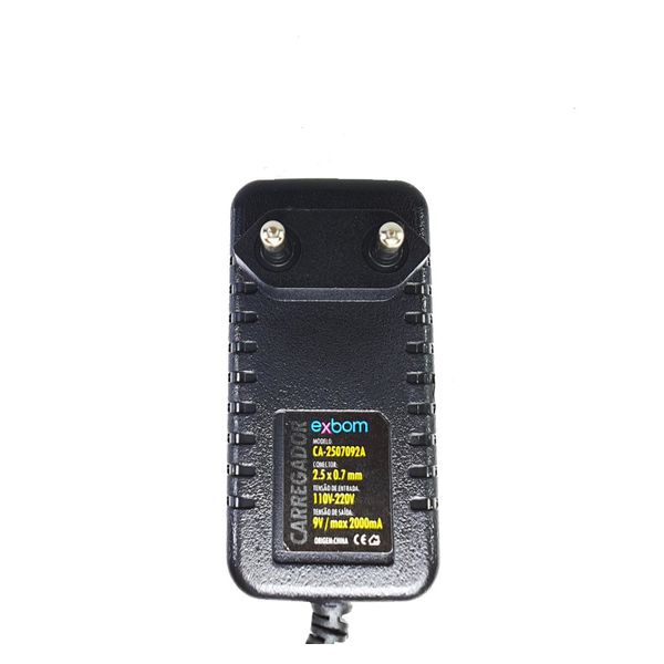 Fonte Chaveada para Tablet - 9VDC 2 Ampere