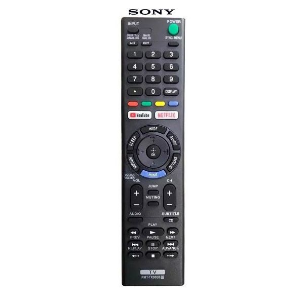 Controle Remoto TV LCD/LED Sony - Rmt-tx300b Com Youtube E Netflix - Confira os Modelos!