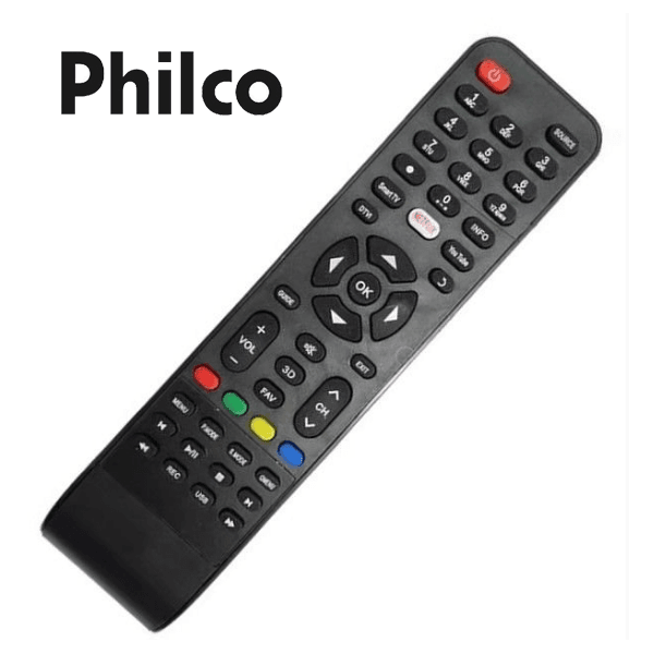 Controle Remoto TV LCD/LED Philco SmarTv -PH24E30DB/PH39E31DG/PH43N91DSGW - Confira os Modelos!