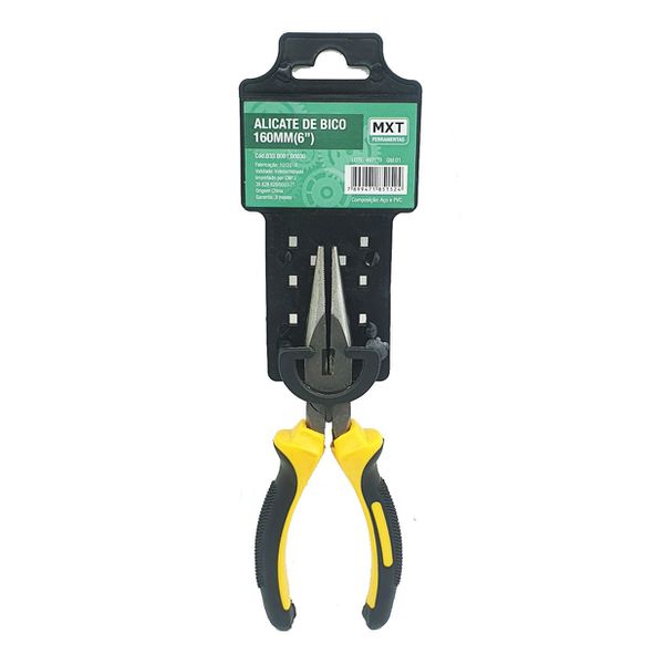 Alicate de bico 160mm 6'' - MXT