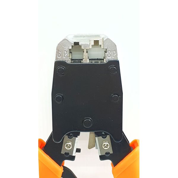 Alicate Crimpador RJ45/RJ11/RJ12 - Alças com catraca - ATC01 HYX