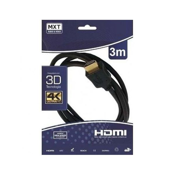 Cabo HDMI 3m 2.0 ULTRA HD - MXT