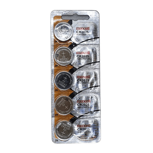 Bateria CR2025 3V Maxell - Cartela com 5un.