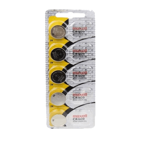 Bateria CR1620 3V Maxell - Cartela com 5un.