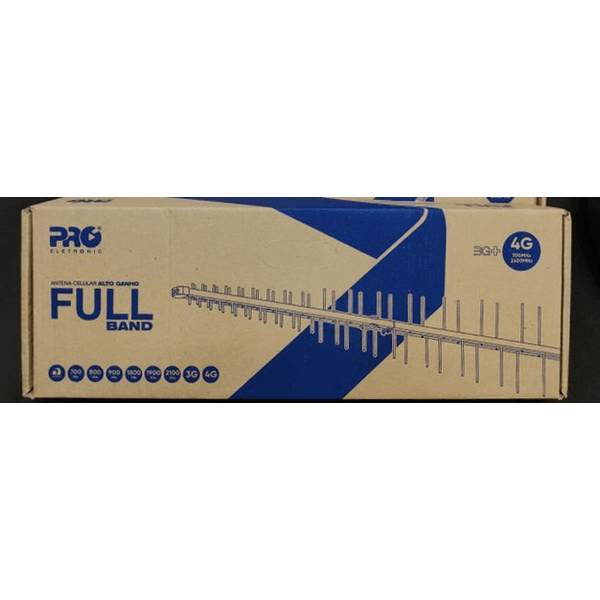 Antena Celular FullBand Proeletronic - 700mhz até 2600mhz - PQAG-5015LTE