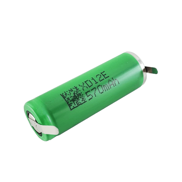 Bateria 3,6v 570mah Recarregável - XD12E