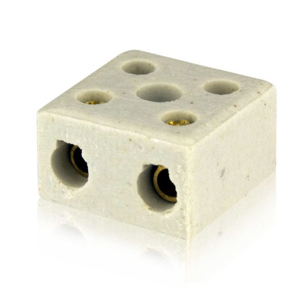CONECTOR PORCELANA 2 X 16MM