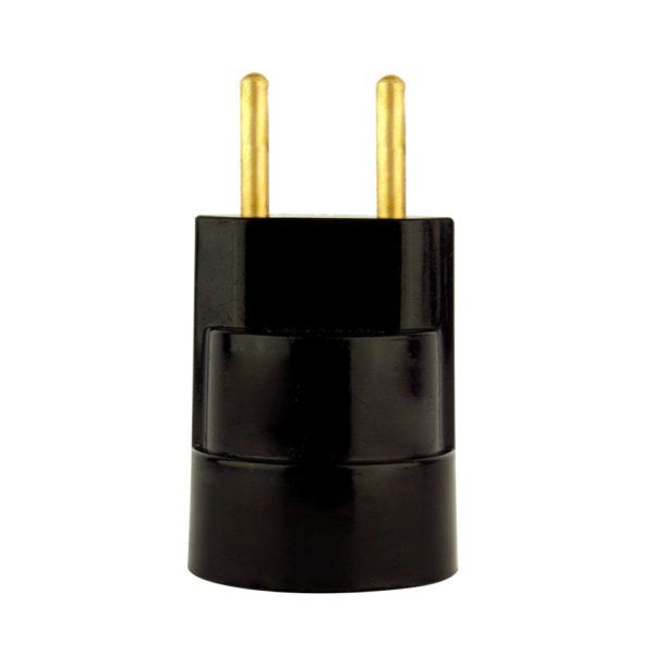 PORTA LAMPADA E-27 COM PLUGUE 2P 10A