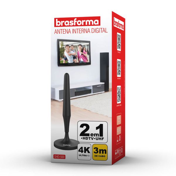 ANTENA INTERNA DIGITAL CABO 3 METROS
