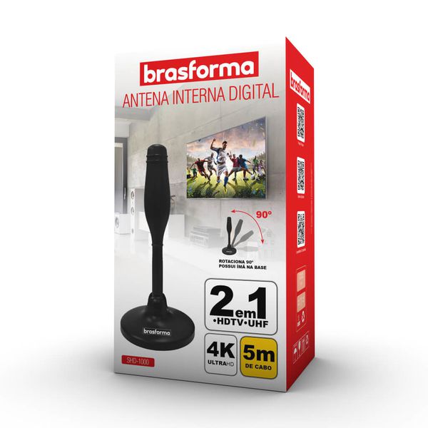 ANTENA INTERNA DIGITAL CABO 5 METROS
