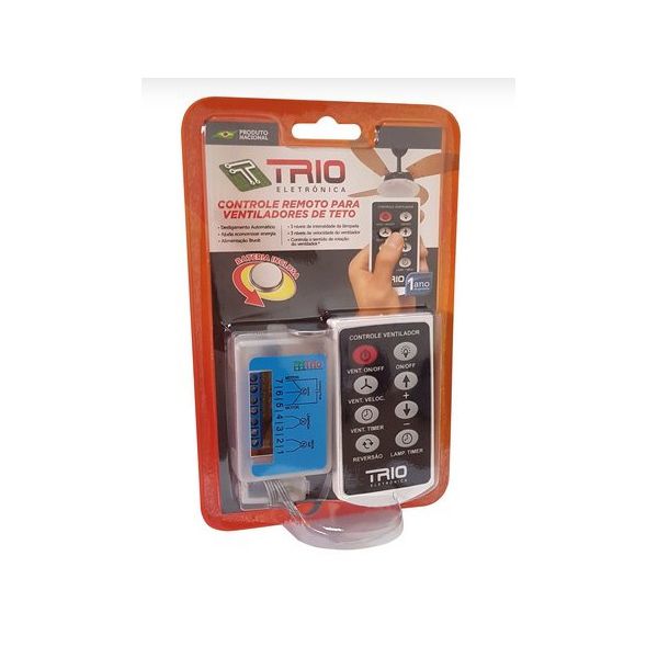 CONTROLE REMOTO VENTILADOR TETO