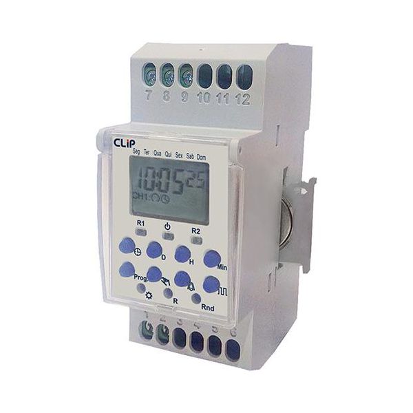 PROGRAMADOR HORARIO DIGITAL 100-242VCA