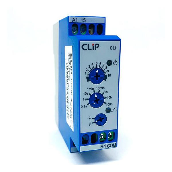 TEMPORIZADOR PROLONGADOR DE IMPULSO 24VCA/VCC E 90 - 242VCA