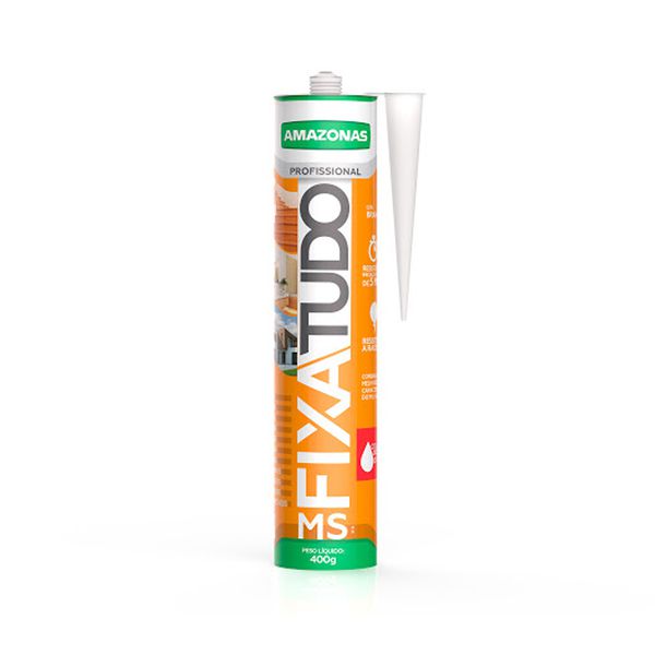 Silicone Fixa Tudo Branco - 400g