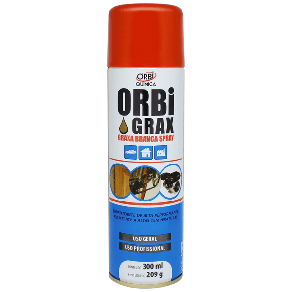 ORBIGRAX - GRAXA BRANCA 300ML/209G