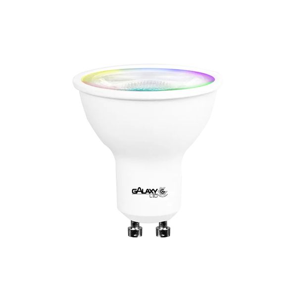 Lampada Led Smart Galaxy wi-fi GU10 4,8 RGB 