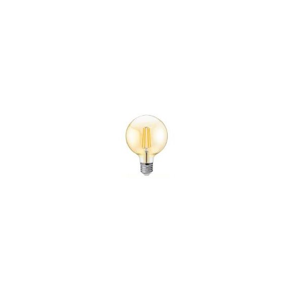 Lâmpada Filamento LED Retrô Globo G95 4W 2200K