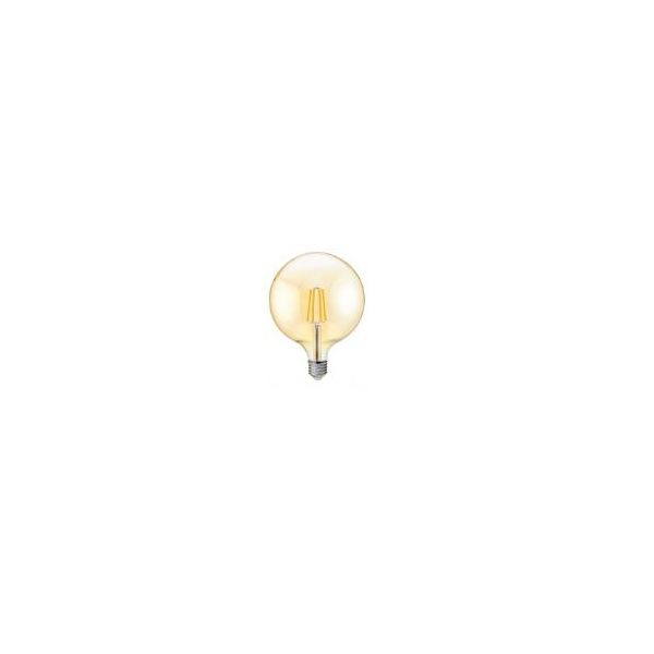 Lâmpada Filamento LED Retrô Globo G125 4W 2200K