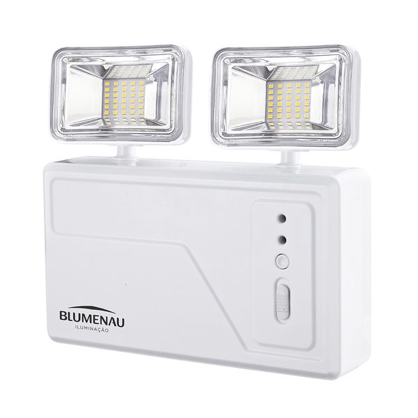 LUMINARIA DE EMERGENCIA LED 2 FAROIS 18W 3000LM