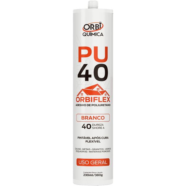 ORBIFLEX USO GERAL - SELANTE PU BRANCO 380G/230ML