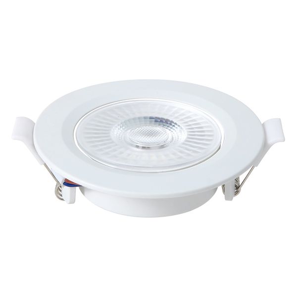 Spot Led de Embutir Redondo 6w - Branco