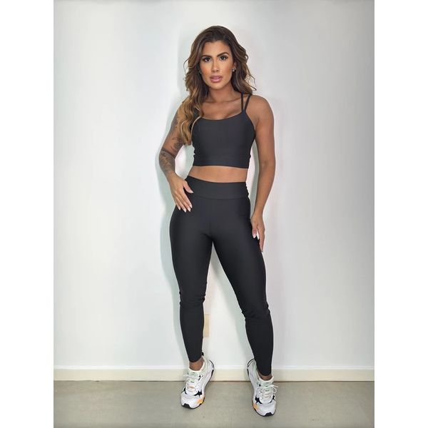 Conjunto Calça Top Joy Preto