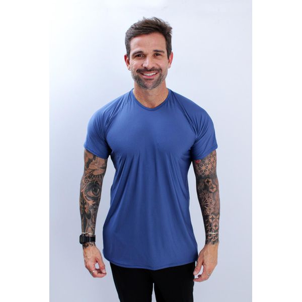 Camiseta Dry Fit Marinho for Men