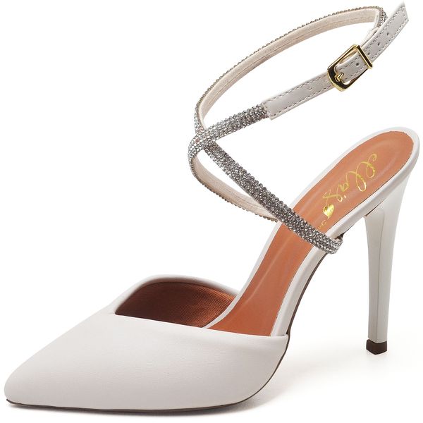 Scarpin off white salto alto deals