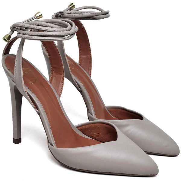 7916 Scarpin Salto Alto Napa Aveia