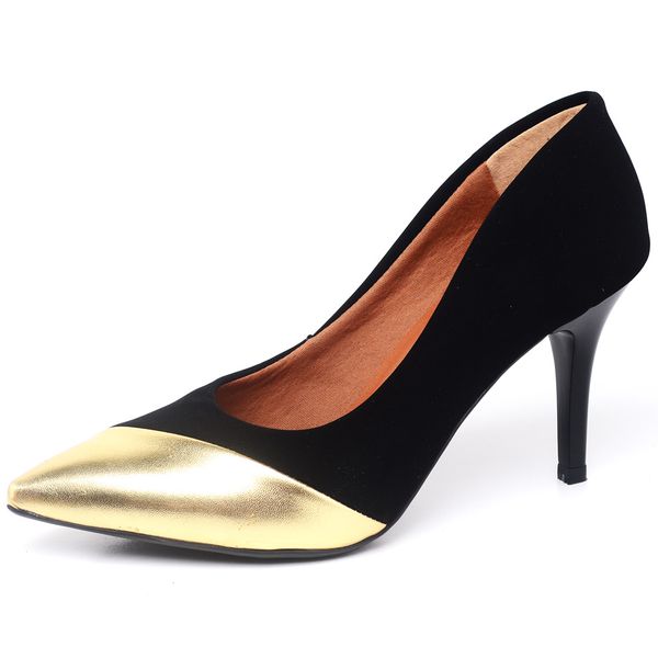 Scarpin bicolor top