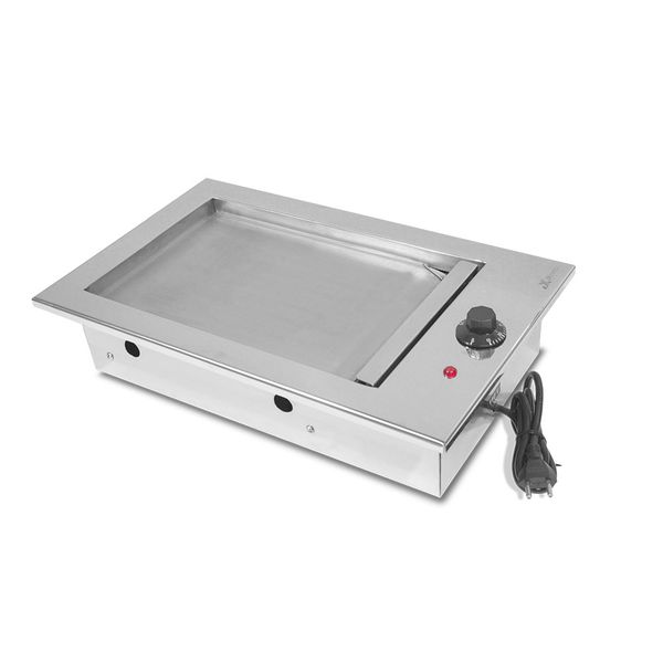 Chapeira Gourmet Para Lanches Inox Elétrica 220v 40 X 50 Cm - Jx Metais