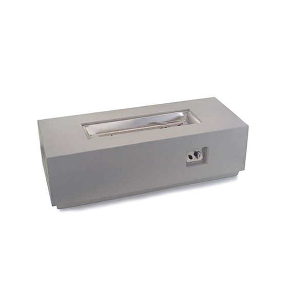 Lareira Fire Pit Á Gás Para Área Externa Santa Helena Base Metálica Cinza - K3 Imports