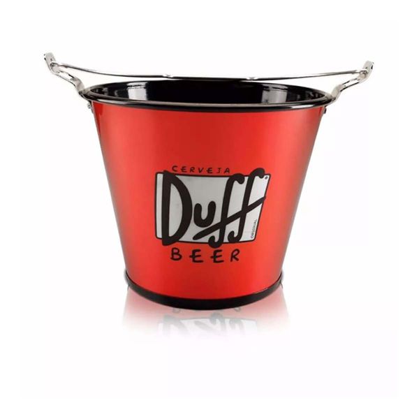 Balde De Gelo Para Cerveja Em Alumínio Duff Beer