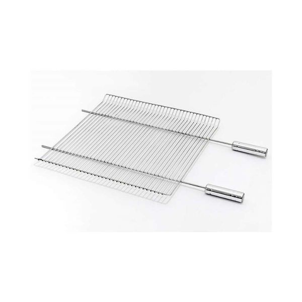 Grelha Aramada Inox 42x45 Com Cantoneiras Dobradas - Jotas Grill