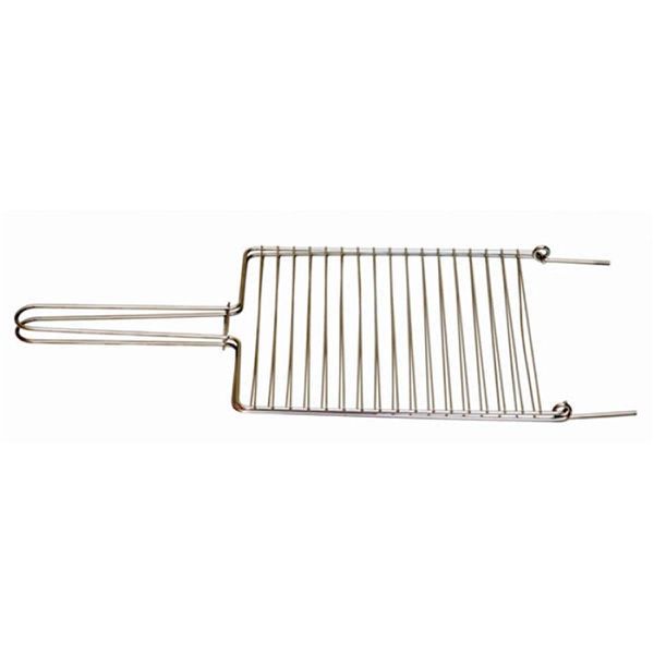 Grelha Dupla Reta Inox 24x28cm - Jotas Grill