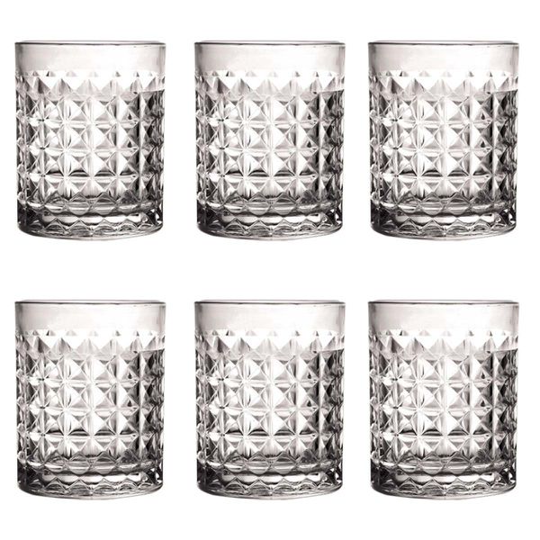 Jogo de 6 copos baixos Aquamarine 330ml - L'Hermitage