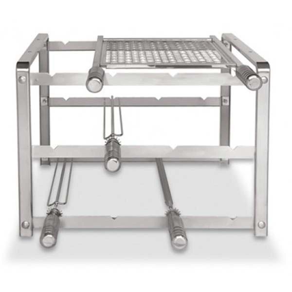 Kit Suporte 1004 Em Inox Premium - Giragrill