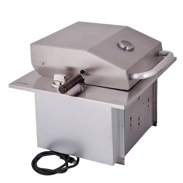 Assador Grill Elétrico de Embutir 220V - 4200W Com Tampa Prime Platinum - Titan