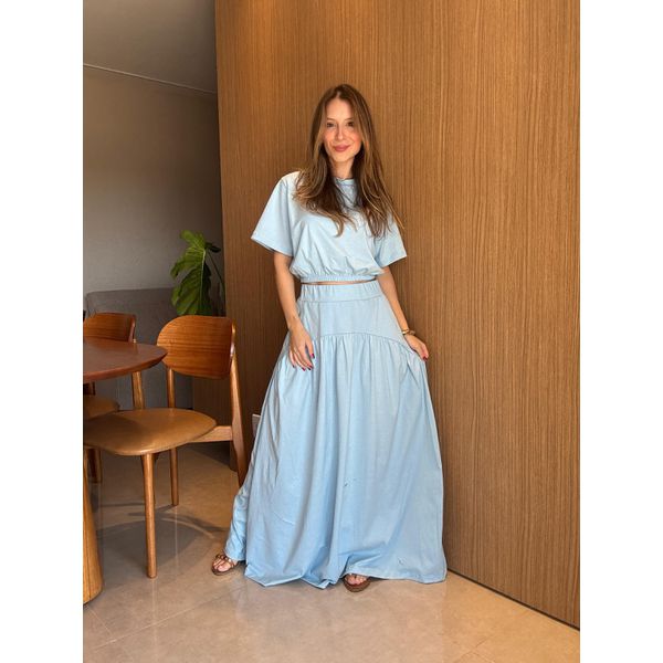 Conjunto Paris Azul Bebê