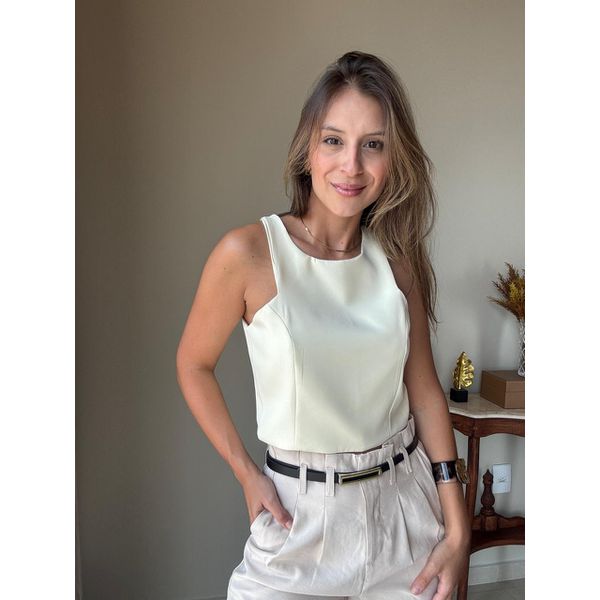 Blusa Victoria Amarelo Manteiga