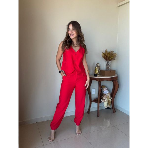 Conjunto Capri Vermelho