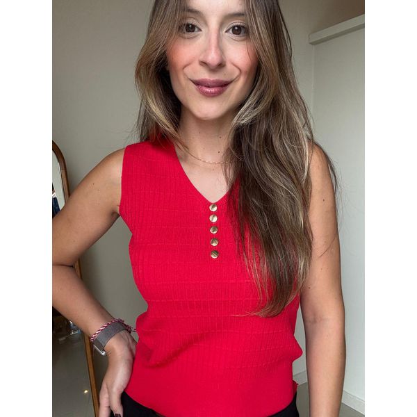 Blusa Modal Vermelha