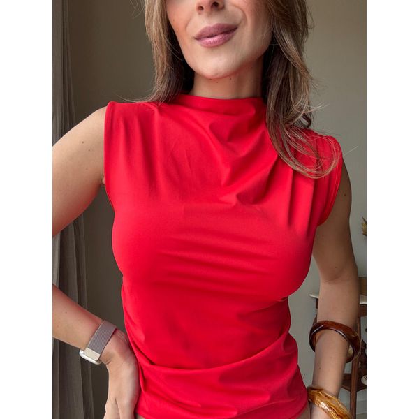 Blusa Mariana Vermelha