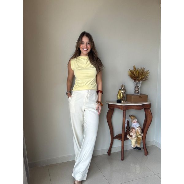 Calça Viviane Areia