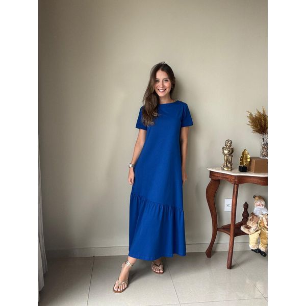 Vestido Gabi Azul Bic