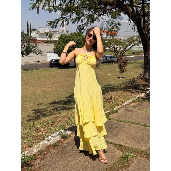 Vestido Luna Amarelo